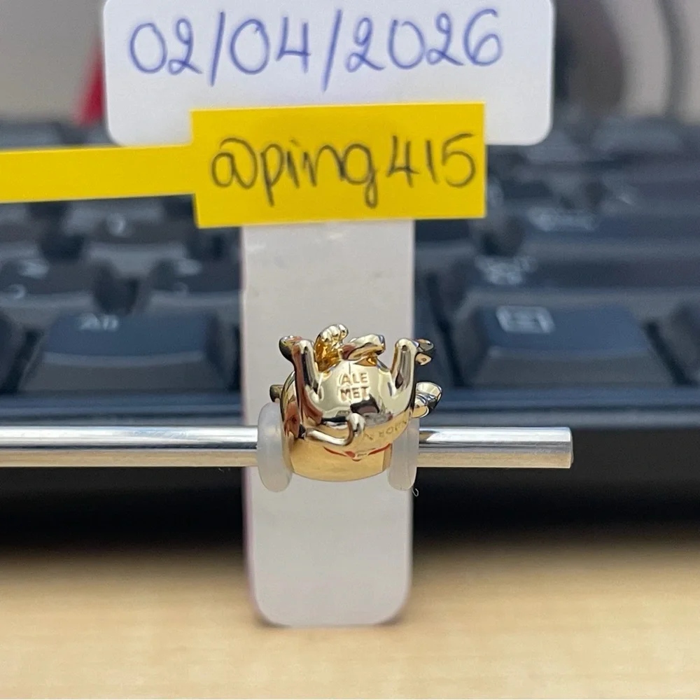 Pandora Shine Fortune Cat charm - Picture 10 of 15